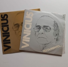 LP - VINICIUS - TESTAMENTO 1 E 2 - 1980 E 1981