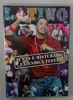 DVD - LATINO - JUNTO E MISTURADO FAZENDO A FESTA