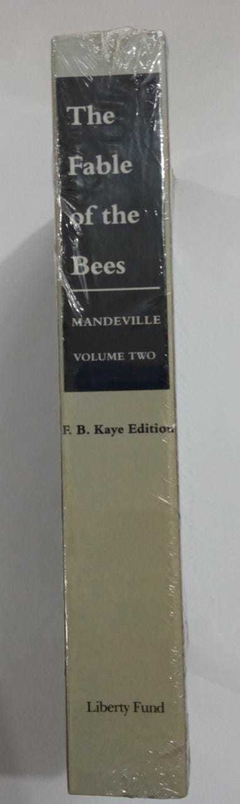 The Fable Of The Bees - Volume Two - Bernard Mandeville - comprar online