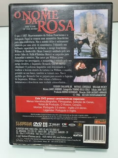 Dvd - O NOME DA ROSA - Sebo Alternativa