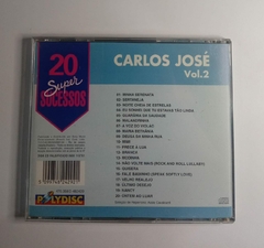 Cd - Coleção 20 Super Sucessos - Carlos José Volume 2 - comprar online