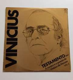 LP - VINICIUS - TESTAMENTO 1 E 2 - 1980 E 1981 - loja online