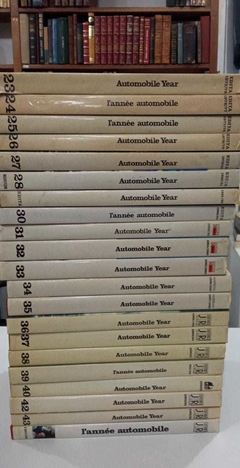 Coleção Automobile Year - 21 Volumes - Edita Lausanne E Editions J R Piccard - Sebo Alternativa