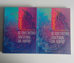 Anais 97 - 2 Volumes - Ix Encontro Nacional Da Anpap - Anpap