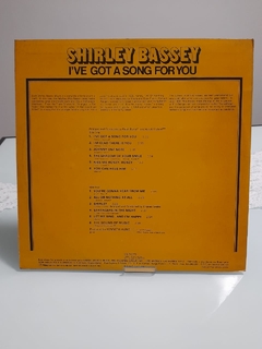 Lp - I've Got A Song For You - Shirley Bassey - Sebo Alternativa