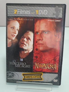 Dvd - O Terceiro Milagre & Nirvana - 2 em 1