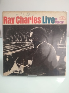 Lp - Live In Concert - Ray Charles - (IMPORTADO)