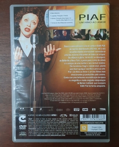 Dvd - Piaf Um Hino do Amor - comprar online