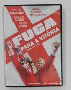 DVD - FUGA PARA A VITÓRIA - SILVESTRE STALLONE E PELÉ