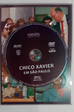 DVD - CHICO XAVIER EM SÃO PAULO - 3 DISCOS - Sebo Alternativa