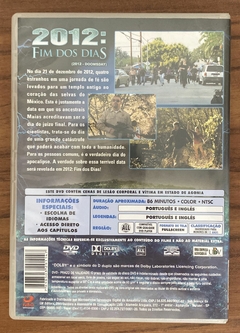 DVD - 2012: FIM DOS DIAS na internet