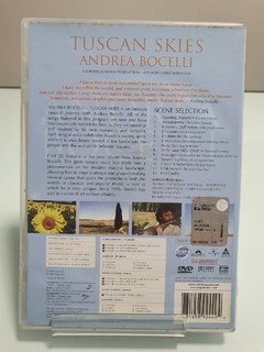 Dvd - Andrea Bocelli – Tuscan Skies na internet