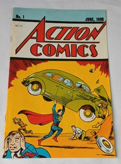 Hq - Action Comics Nº 1 - Edição Fac-Símile - Jene 1938 - Comics - Abril Jovem