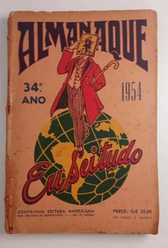 Almanaque Eu Sei Tudo - 34º Ano- 1954 - Companhia Editora Americana