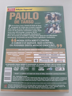 Dvd- Paulo De Tarso - Coleção Bíblia Sagrada na internet