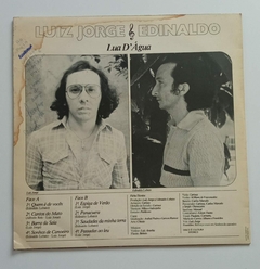 LP -LUIZ JORGE E EDINALDO - LUA D'ÁGUA - 1982 - AUTOGRAFADO - comprar online