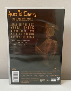 DVD - Alice in Chains: Live at the Moore Theatre na internet