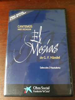 Dvd Cantemos El Mesías De G. F. Handel
