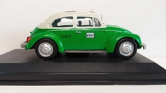 Miniatura - Taxis - Volkswagen Fusca Beetle - México D.F 1985 - Altaya - Sebo Alternativa