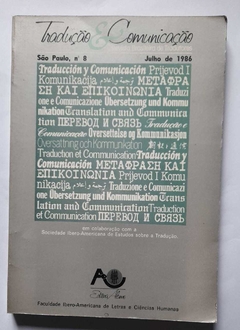 Traduçao E Comunicaçao Nº 8 - Julho De 1986 - Revista Brasileira De Tradutores