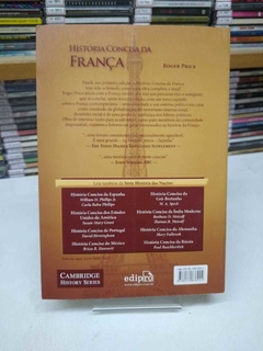 Hisória Concisa Da França - Roger Prce - comprar online