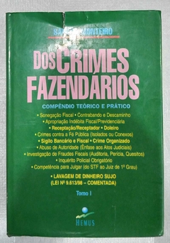 Dos Crimes Fazendeiro Compêndio Teórico E Prático - Samuel Monterio