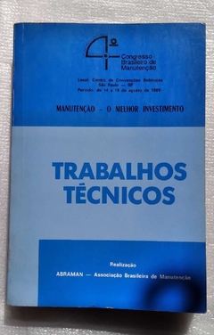 Trabalhos Técnicos - Congresso Brasileiro De Manutenção