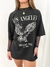 Tshirt oversized 100% algodão los angeles - loja online