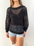 Conjuto cropped com maxi tricot bella - loja online