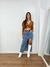 Saia midi jeans com fenda taylor - loja online
