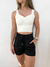 Imagem do Shorts curto feminino com elástico na cintura anny