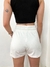 Shorts curto feminino com elástico na cintura anny na internet