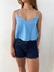 Shorts curto feminino com barra desfiada - loja online