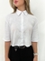 Camisa feminina cropped sofi branca na internet