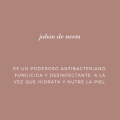 Jabón de aceite de Neem - tienda online