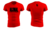 Camiseta Animal Dri Fit Vermelha - Universal