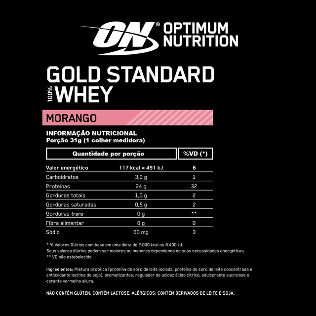 Whey Protein Gold Standard 100% 2,27kg (5 LBS) - Optimum Nutrition