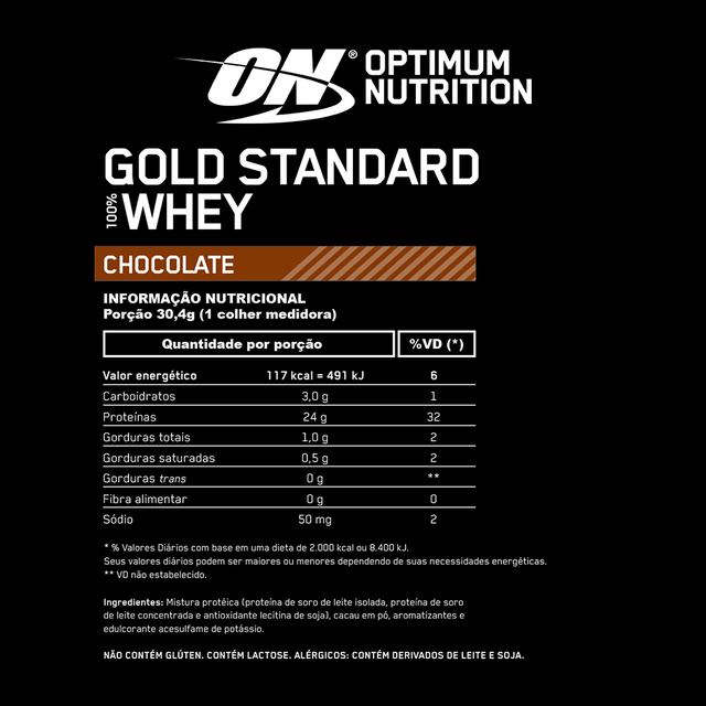 Whey Protein Gold Standard 100% 2,27kg (5 LBS) - Optimum Nutrition