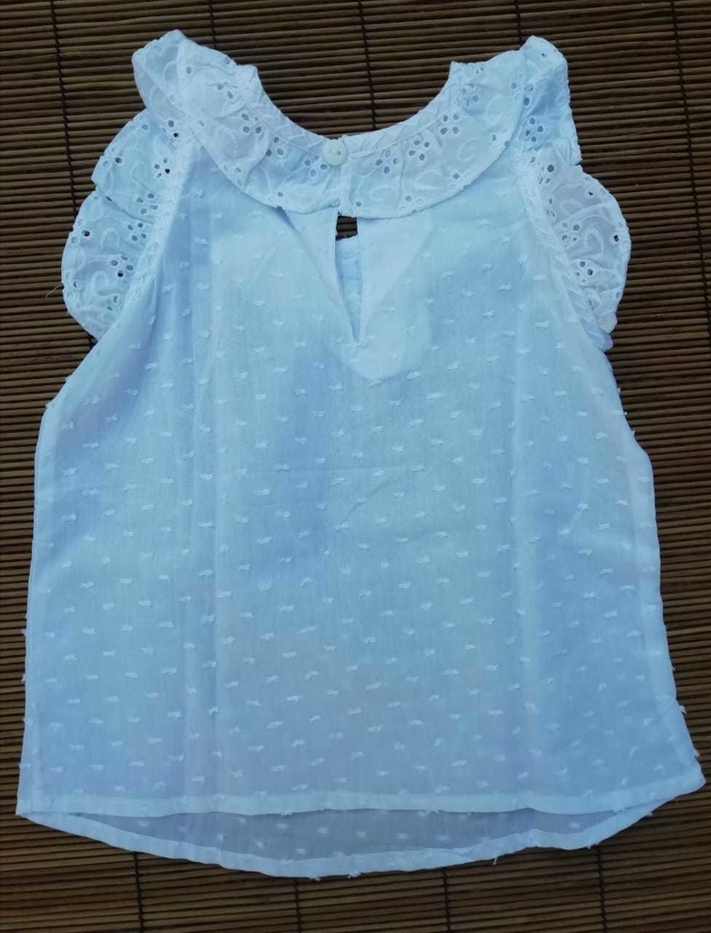 Blusas de broderie para niñas deals