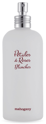 Pétales de Roses Blanche - Mahogany