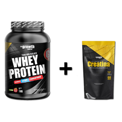 Whey Protein 1kg + Creatina 300g.- Growth