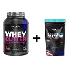 Whey Cutter 1kg + Creatina 300g.- SPX