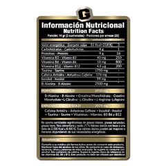 Pre-Work 280g.- GOLD Nutrition. - comprar online