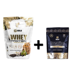 Whey Protein 2Lbs + Creatina 300g.- Gold Nutrition - comprar online