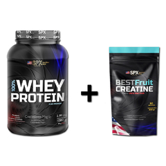 Whey Protein 1kg + Creatina 300g.- SPX