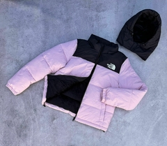 puffer tnf bicolor dama