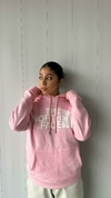 Hoodie tnf rosa unisex - comprar online