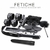 KIT 10 PIEZAS BONDAGE + VIBRO - BLACK