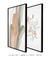 Conjunto 2 Quadros Decorativos - Abstrato Coralina B, Ramos Clivias na internet