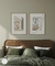 Conjunto 2 Quadros Decorativos - Abstrato Descabe D, B